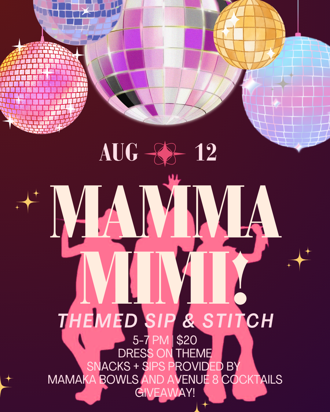 Mamma Mimi! Sip & Stitch