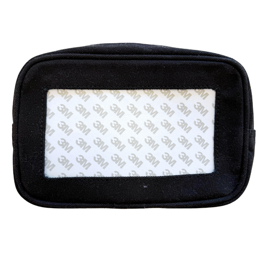 Cosmetic Bag - Black Canvas
