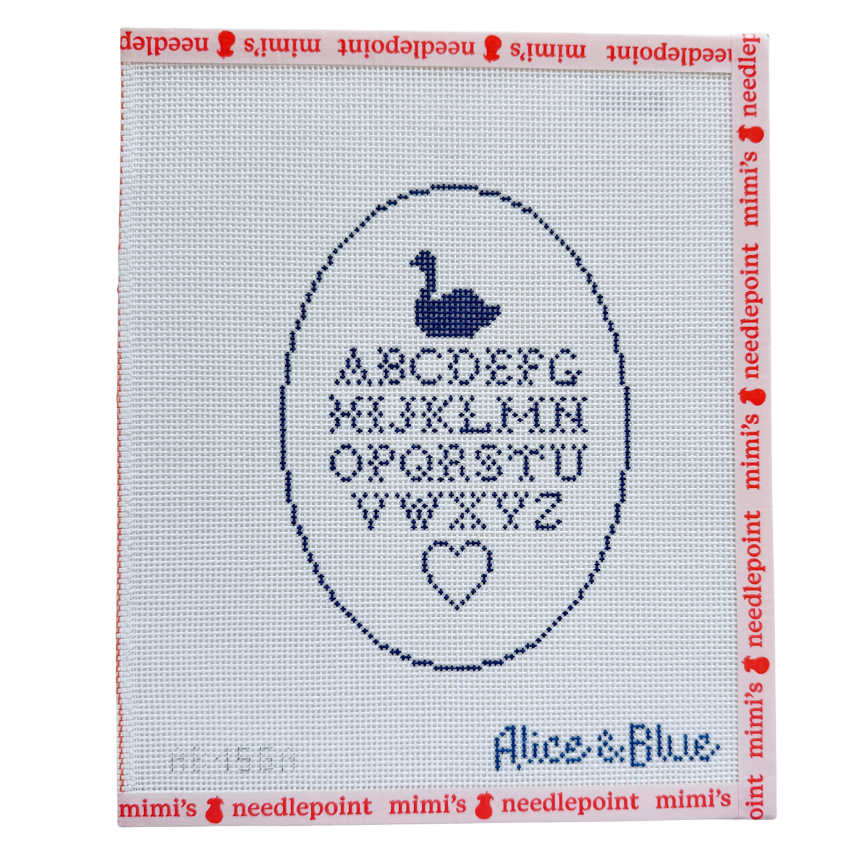Mini Alphabet Blue