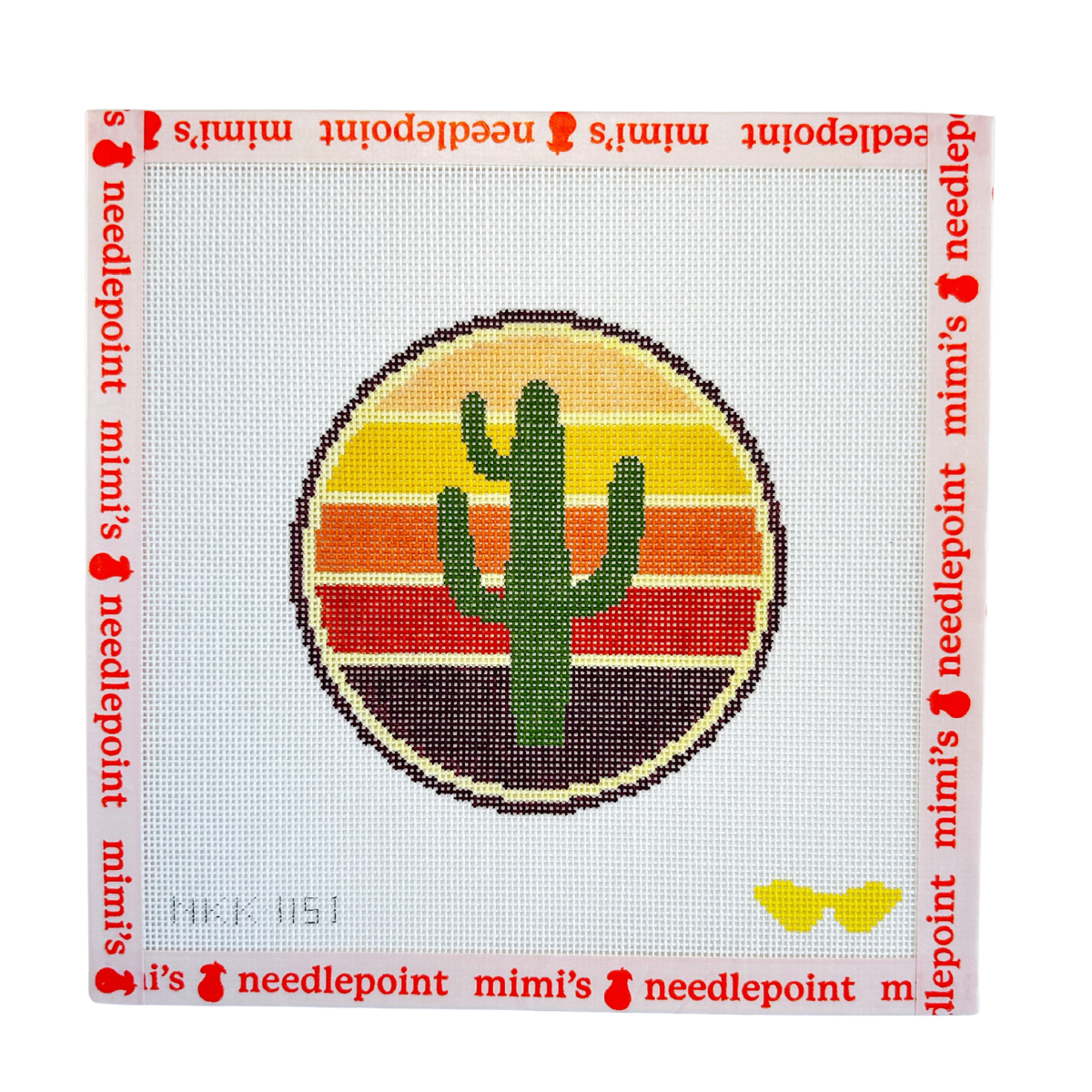Saguaro Cactus Round