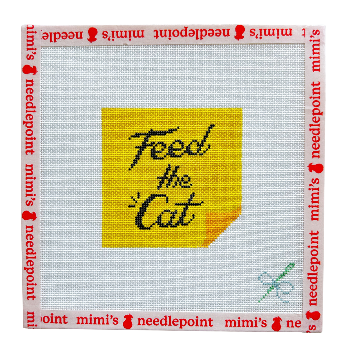 Feed The Cat Post-It Note