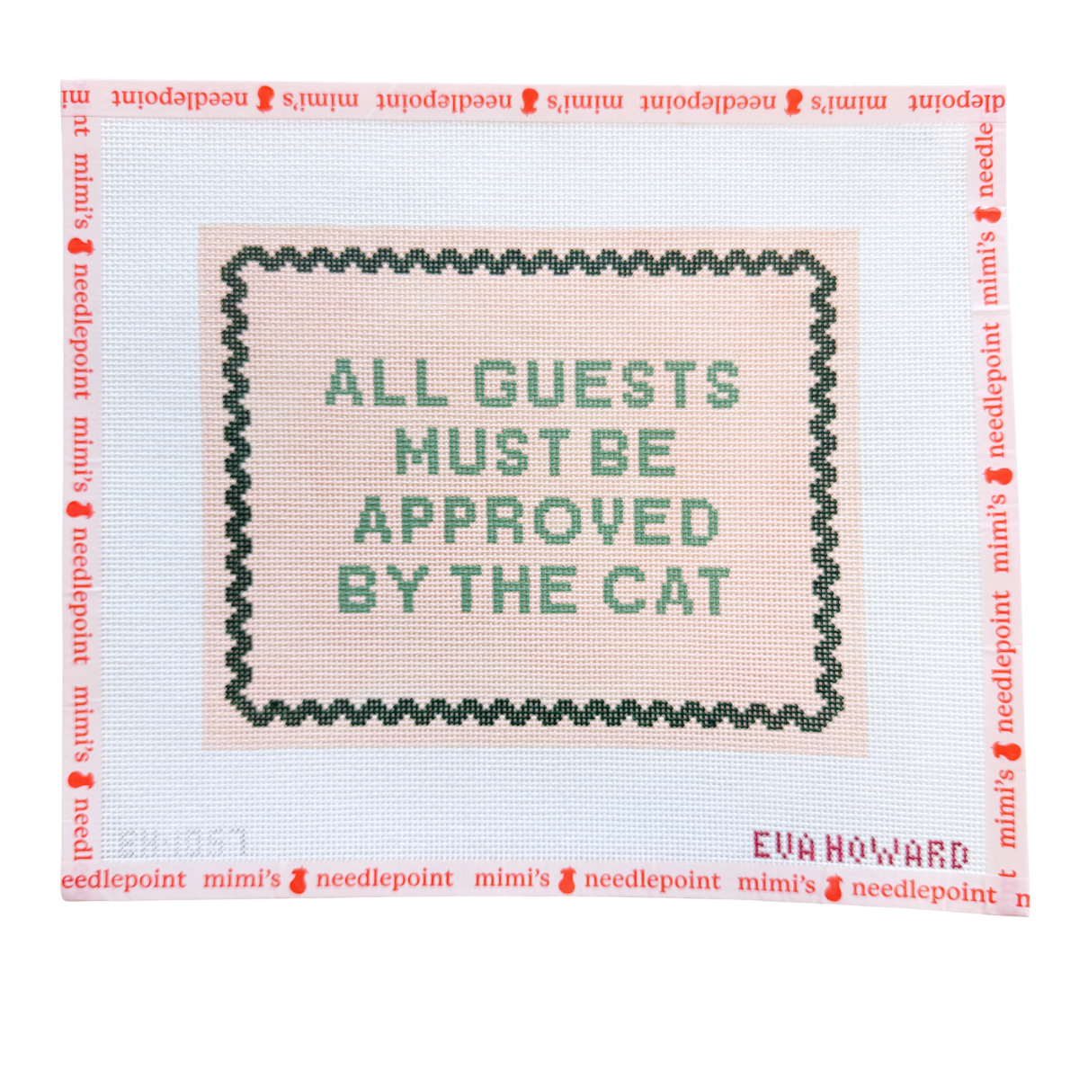 All Guests Must Be Approved by the Cat