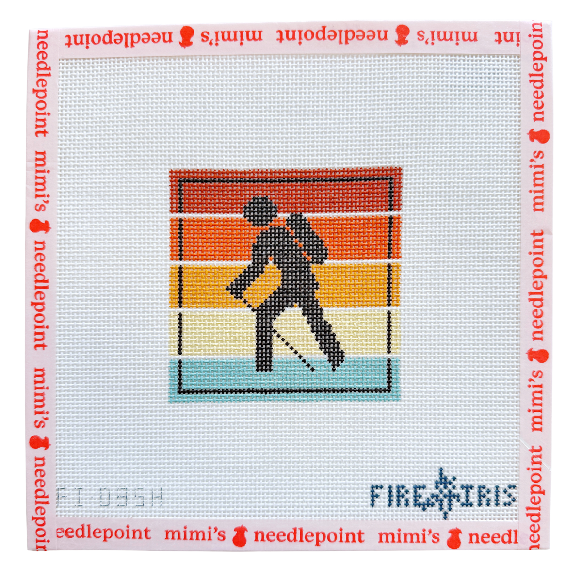Multi Color Recreation Sign - Hiker