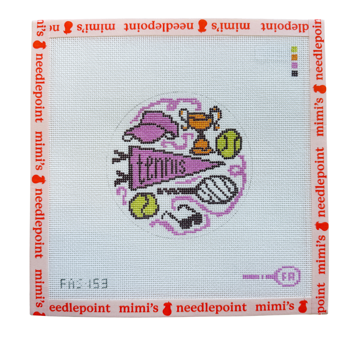 Tennis Toile Round
