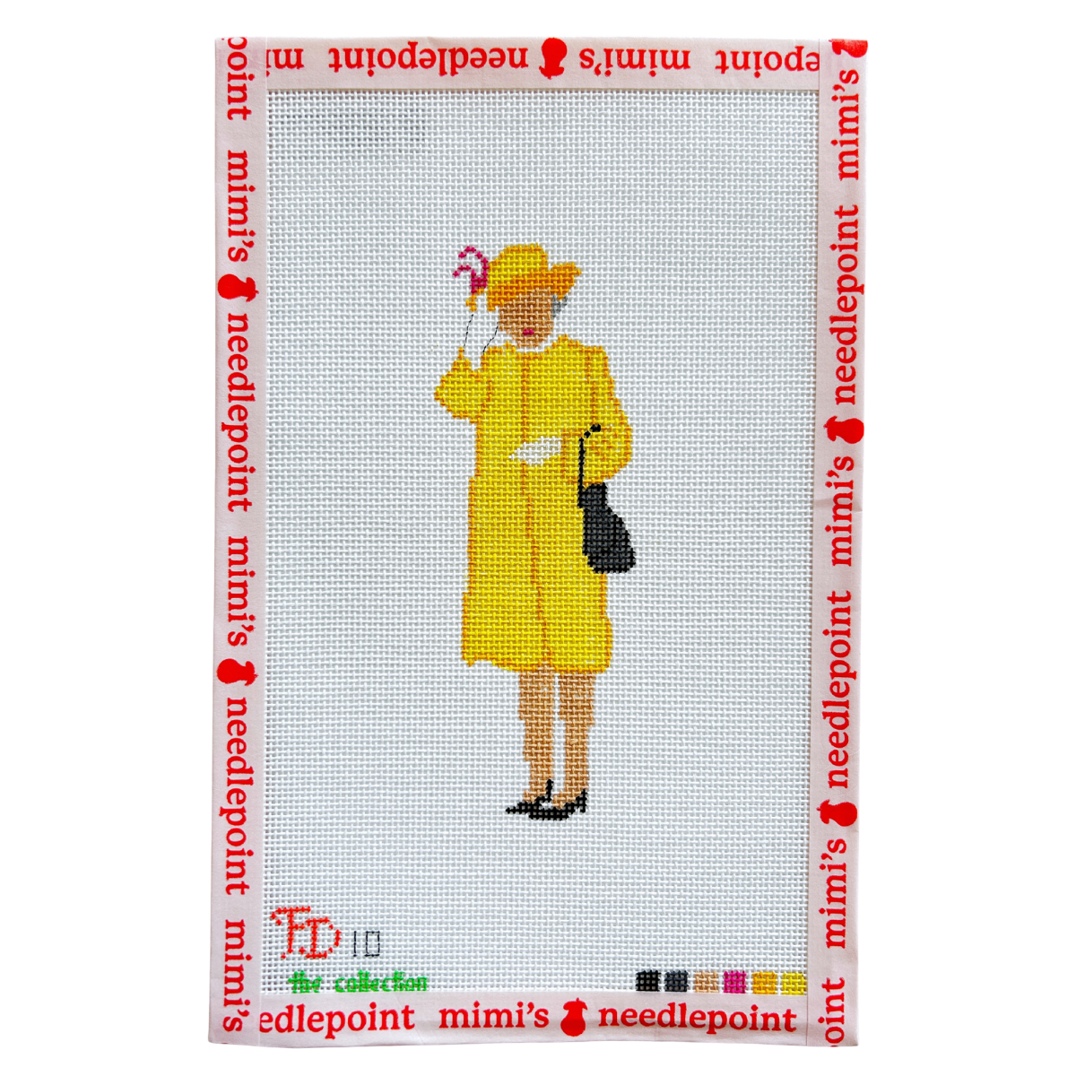 Elizabeth Waves in Yellow