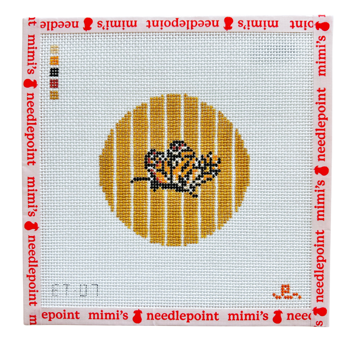 Monarch Butterfly Round