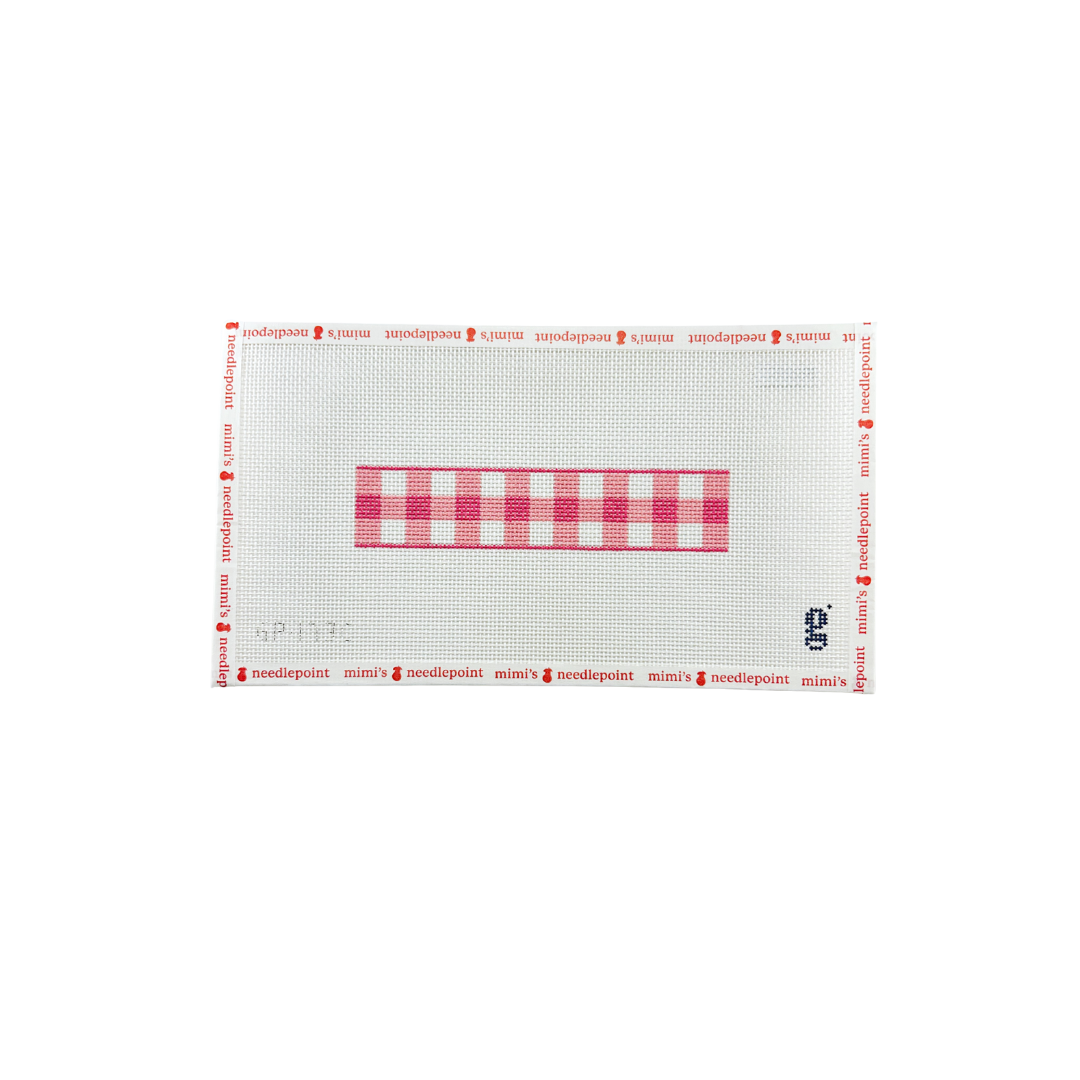 Gingham Fob - Pink