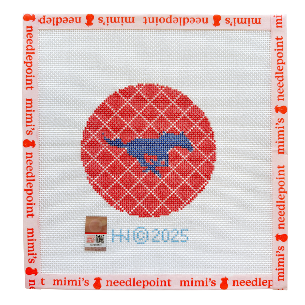 SMU Southern Methodist University 4" Round