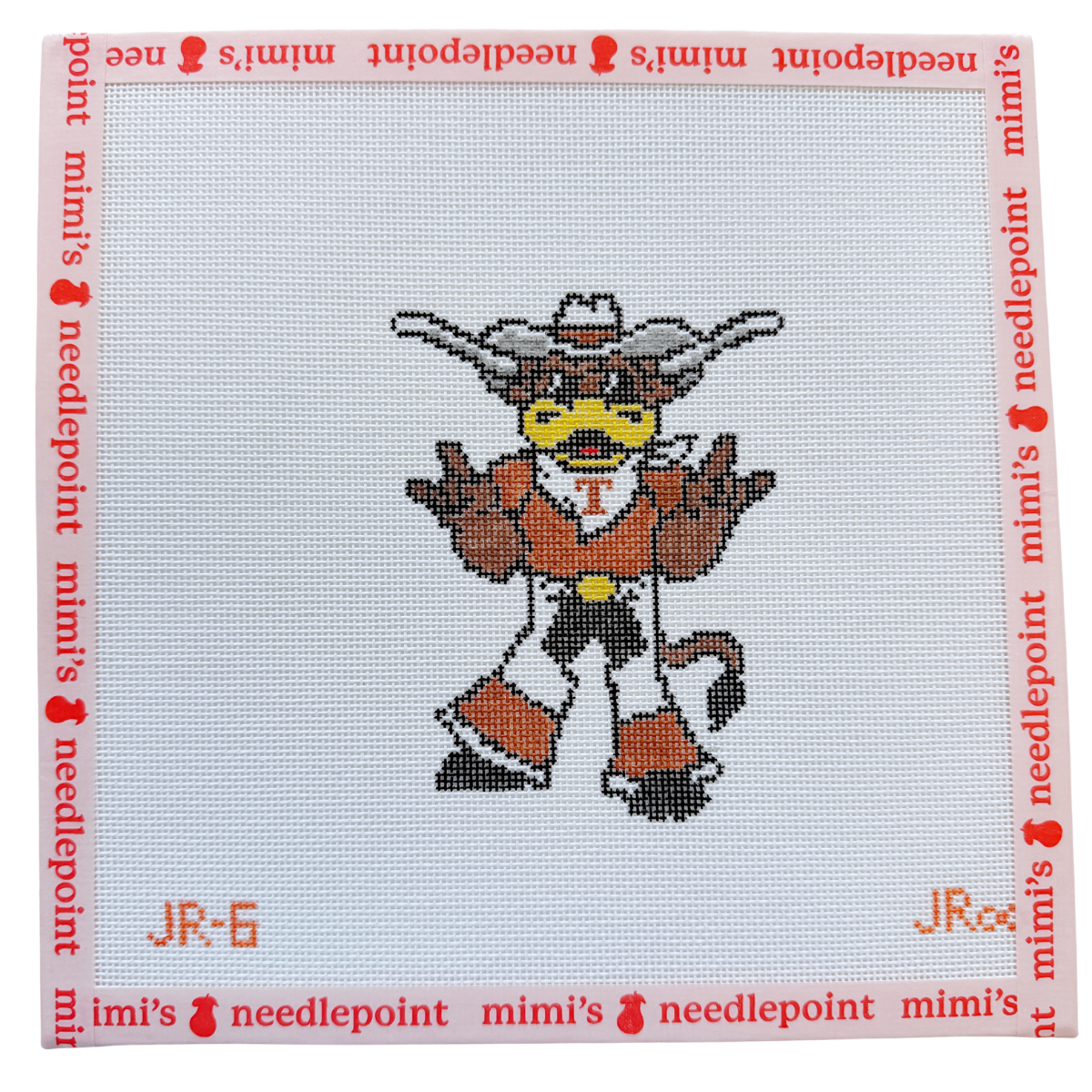 Vintage Mascot with Horns