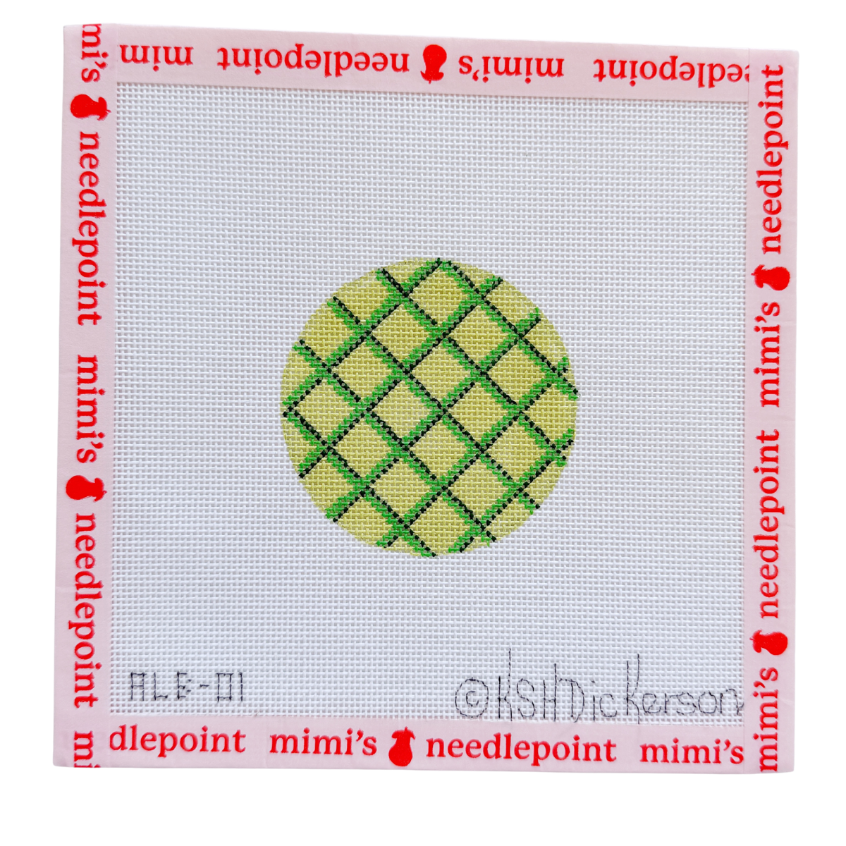 Green criss-cross