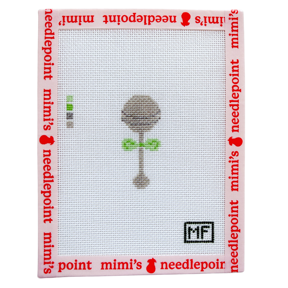 Silver Baby Rattle Mini