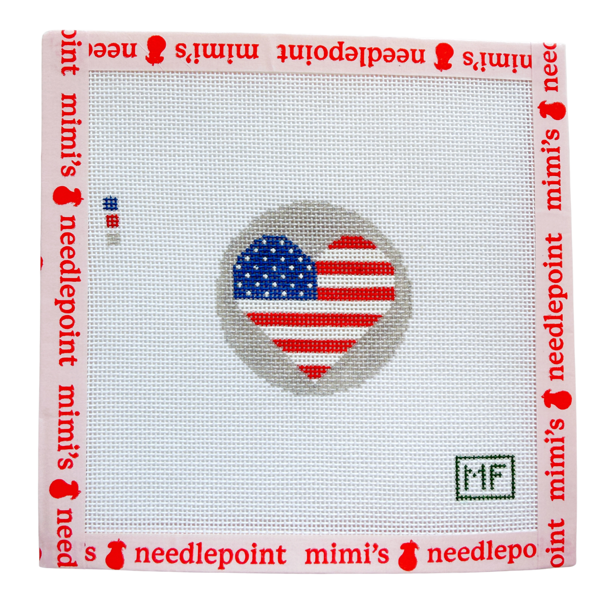 Heart Flag USA