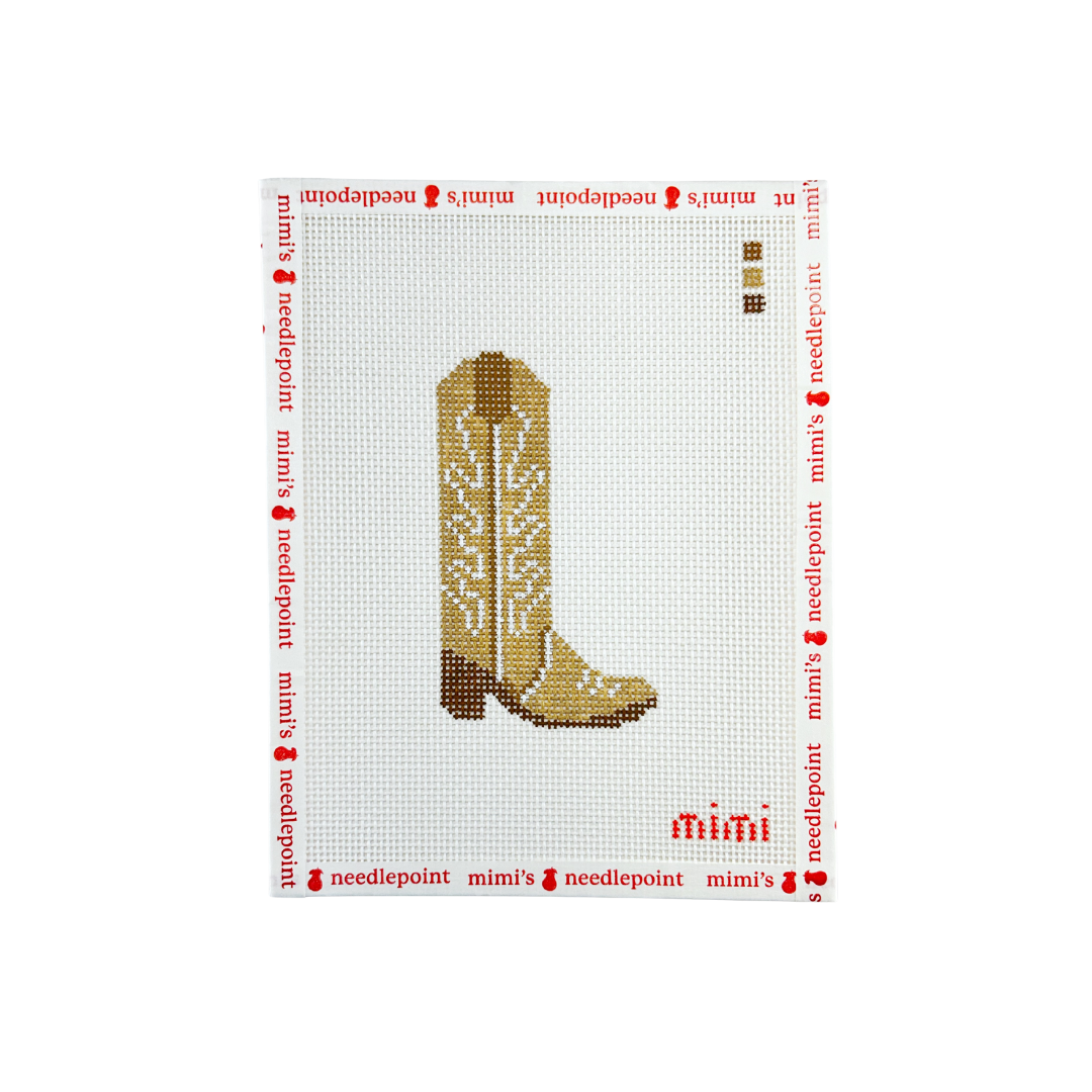 Tan Cowboy Boot