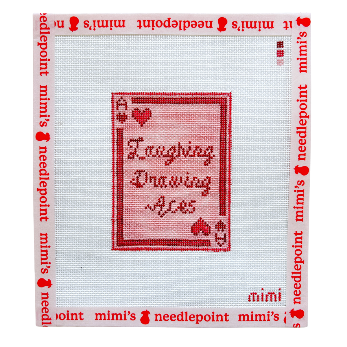 Laughing Drawing Aces Playing Card