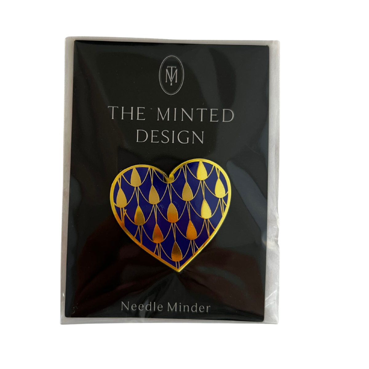 Designer Inspired Blue Heart Needleminder