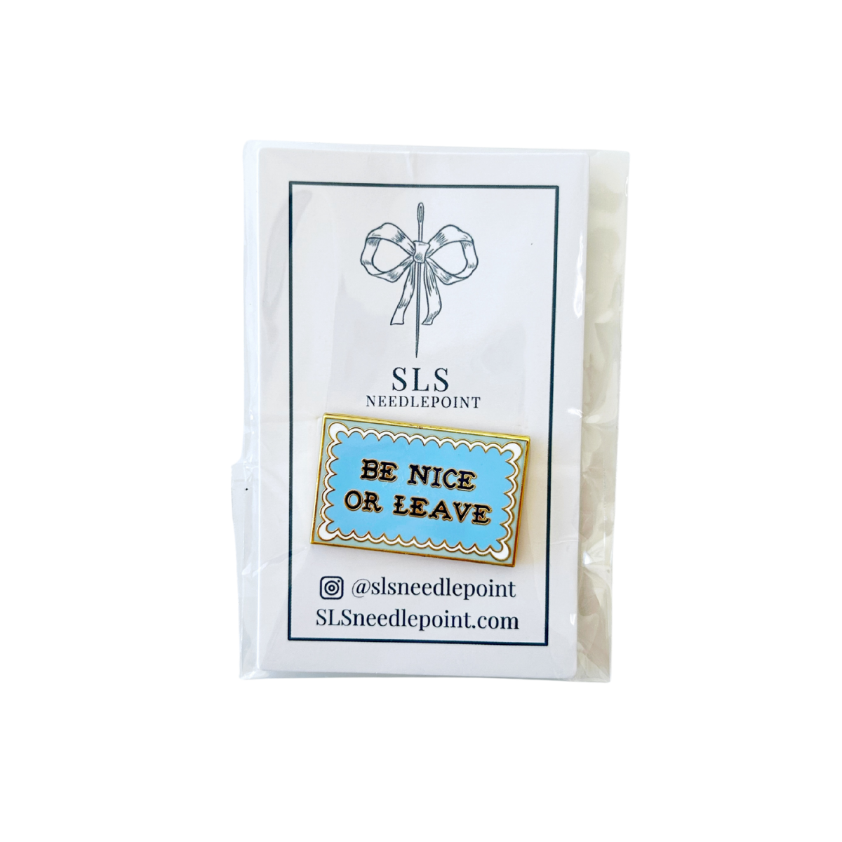 Be Nice or Leave Needle Minder