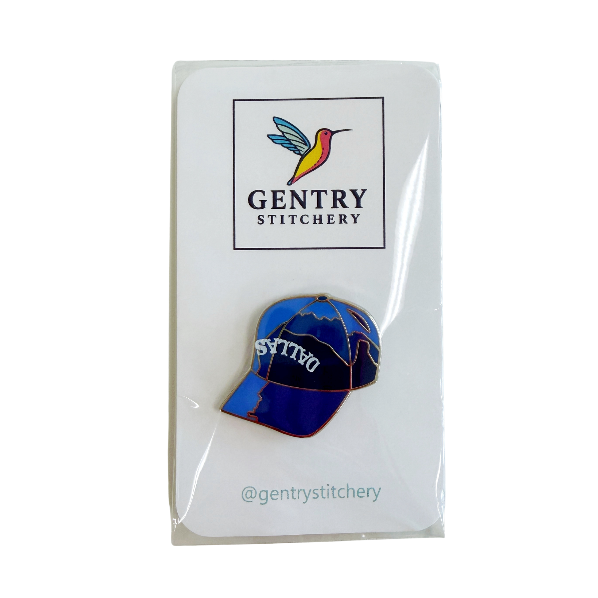 Upside Down Dallas Hat Needle Minder