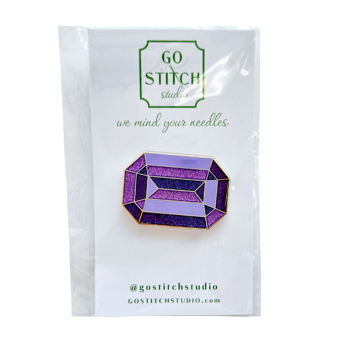 Amethyst "The Duchess" Needle Minder