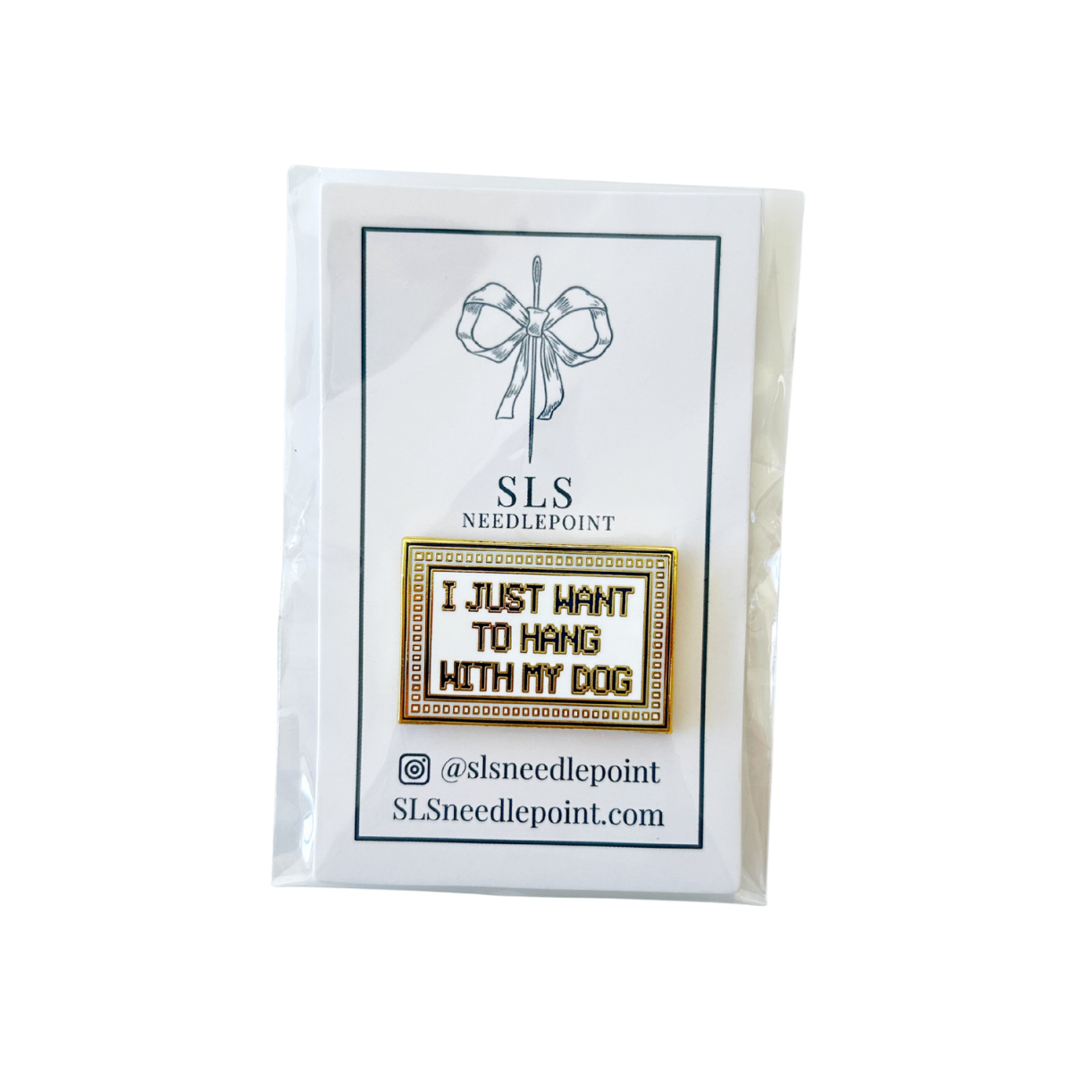 Hang With My Dog Needle Minder