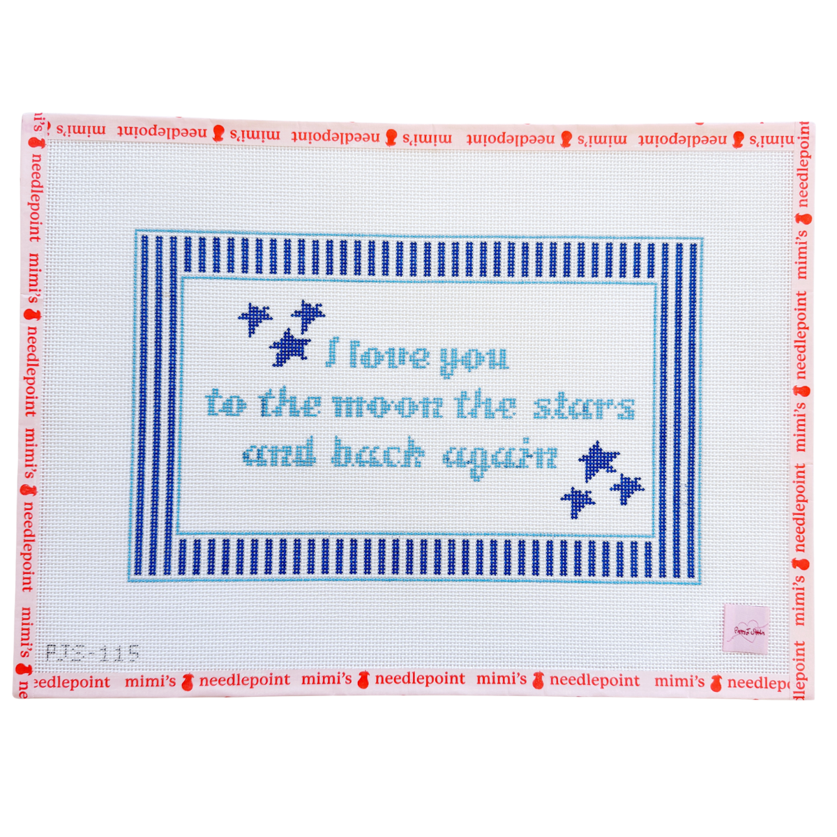 I Love You to the Moon and Back - Blue