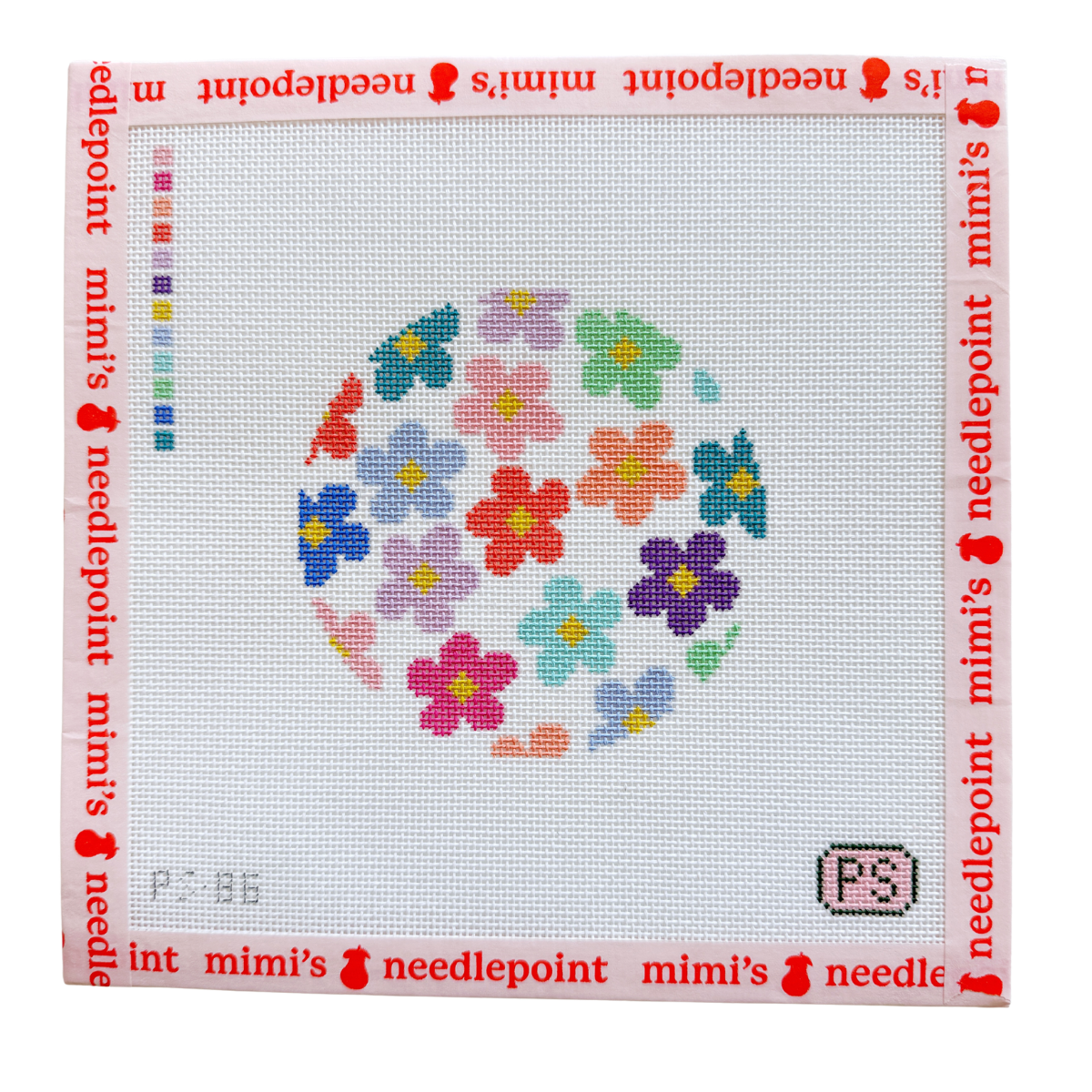 Floral Scatter Round