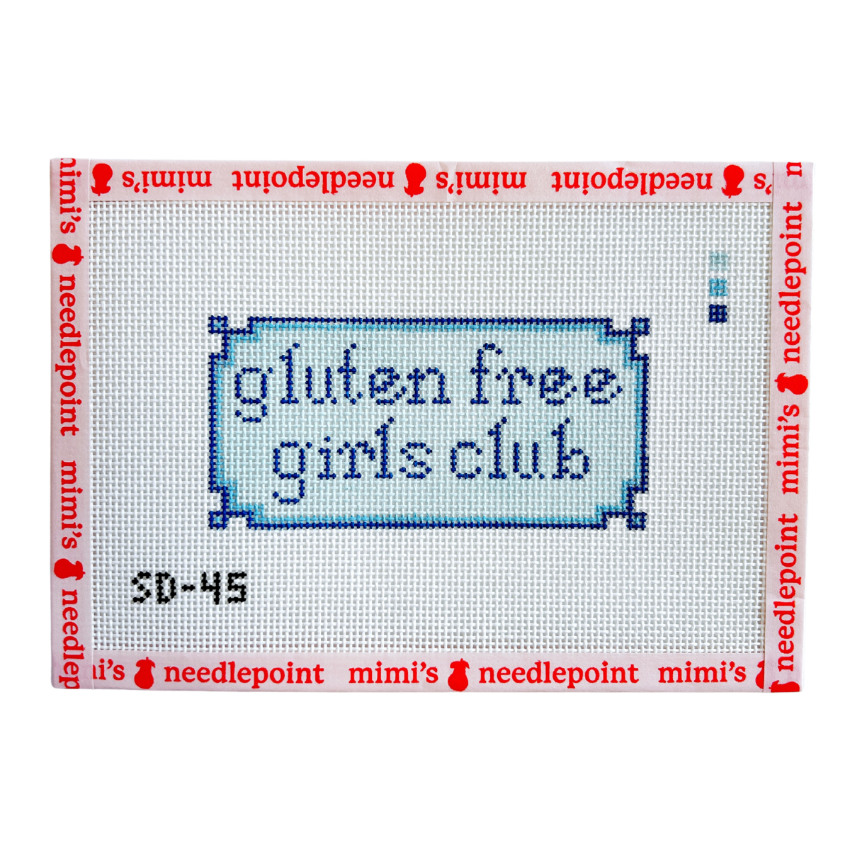 Blue Gluten Free Girls Club