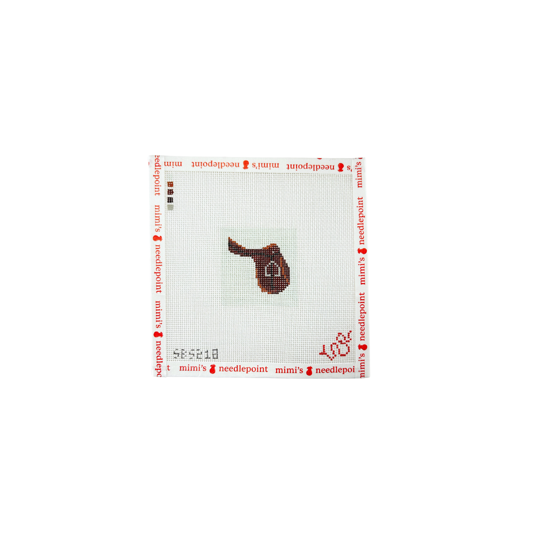 Saddle Mini Needlepoint Canvas