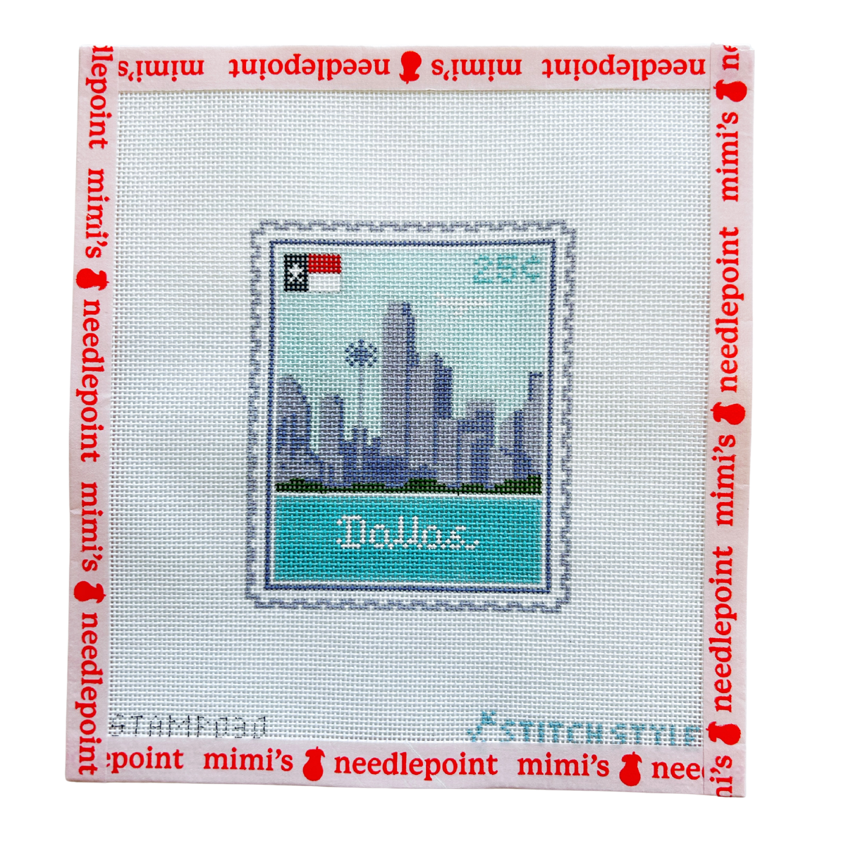 Dallas Travel Stamp