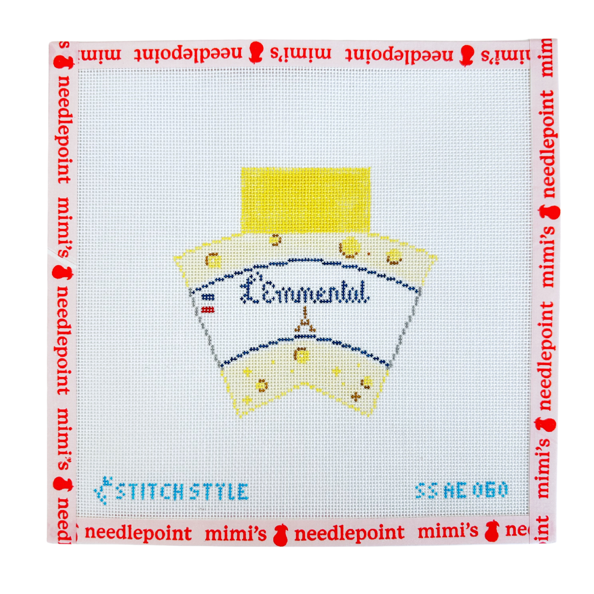 3D Emmental Cheese Wedge