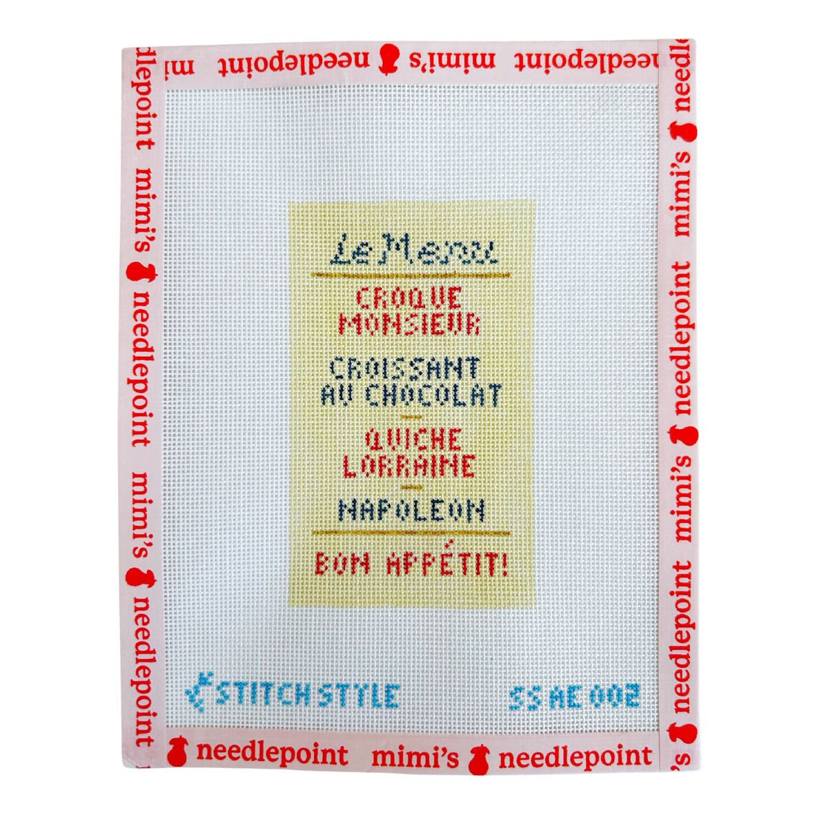 French Menu