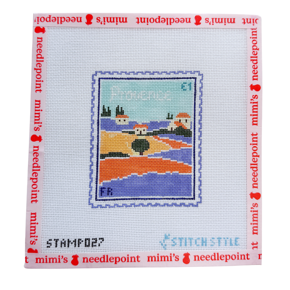 Provence Travel Stamp