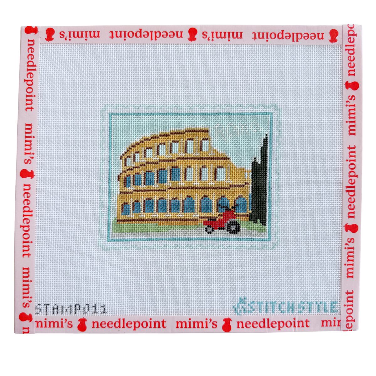 Rome Colosseum Stamp