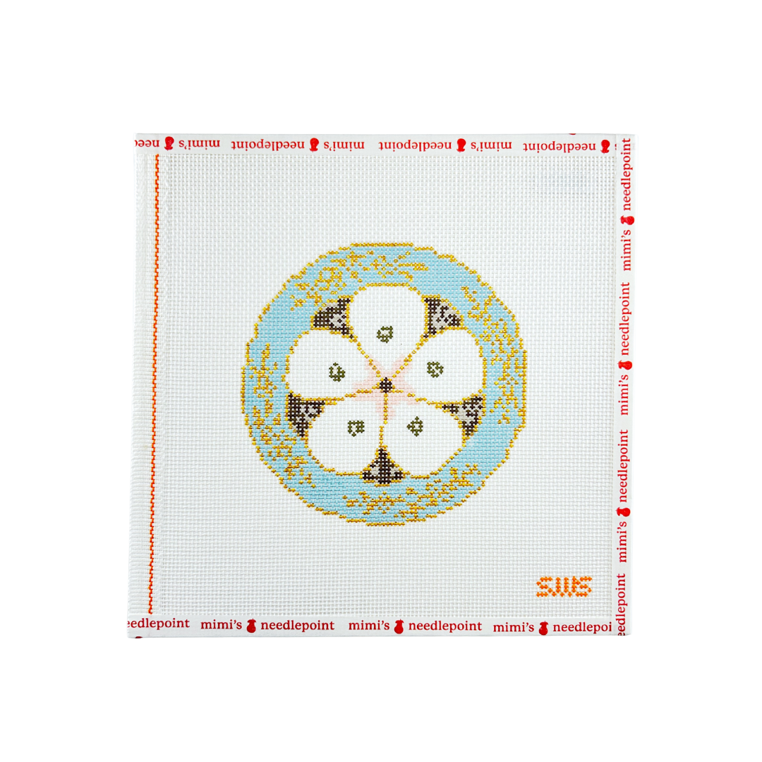 Turquoise Oyster Plate (13 mesh)