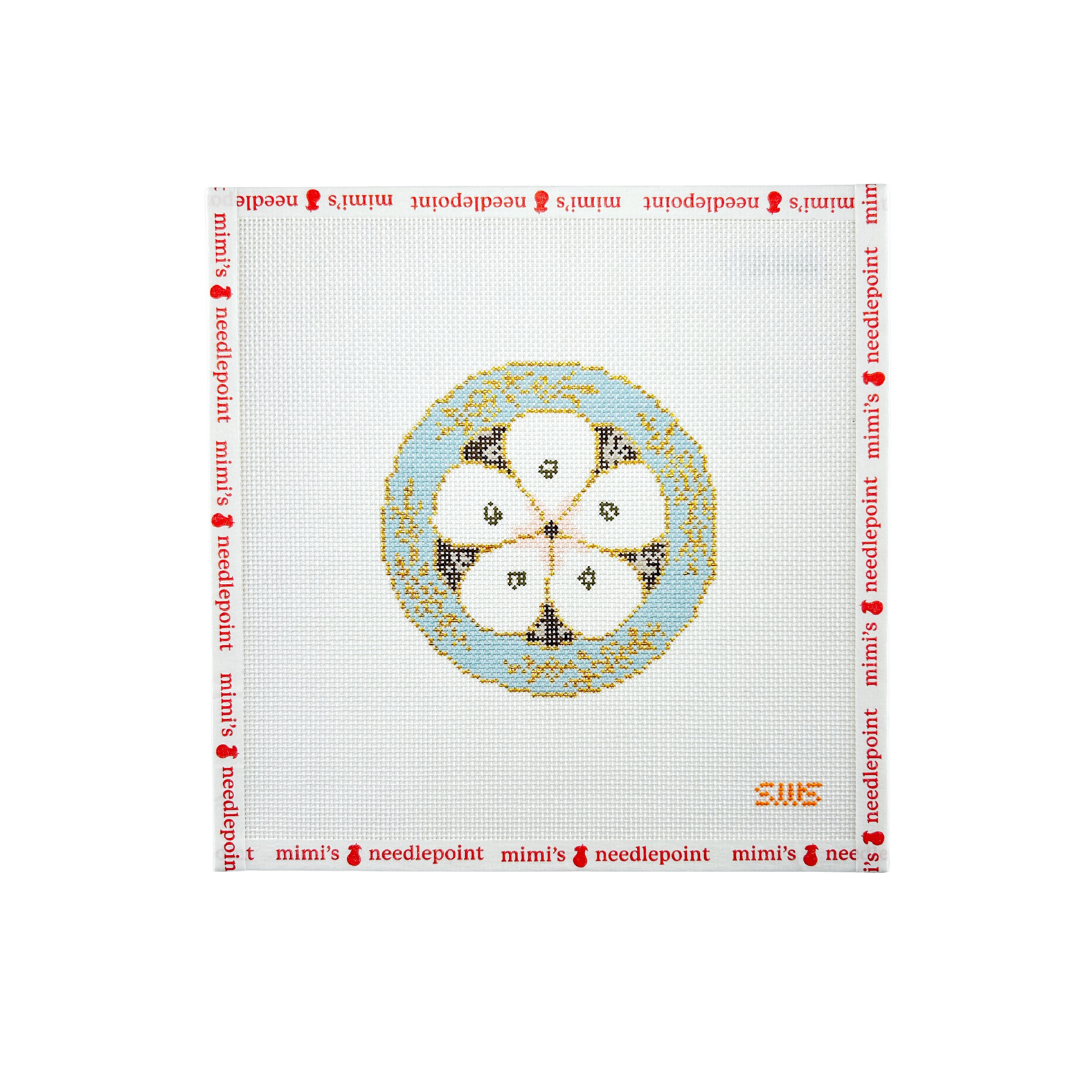 Turquoise Oyster Plate (18 mesh)