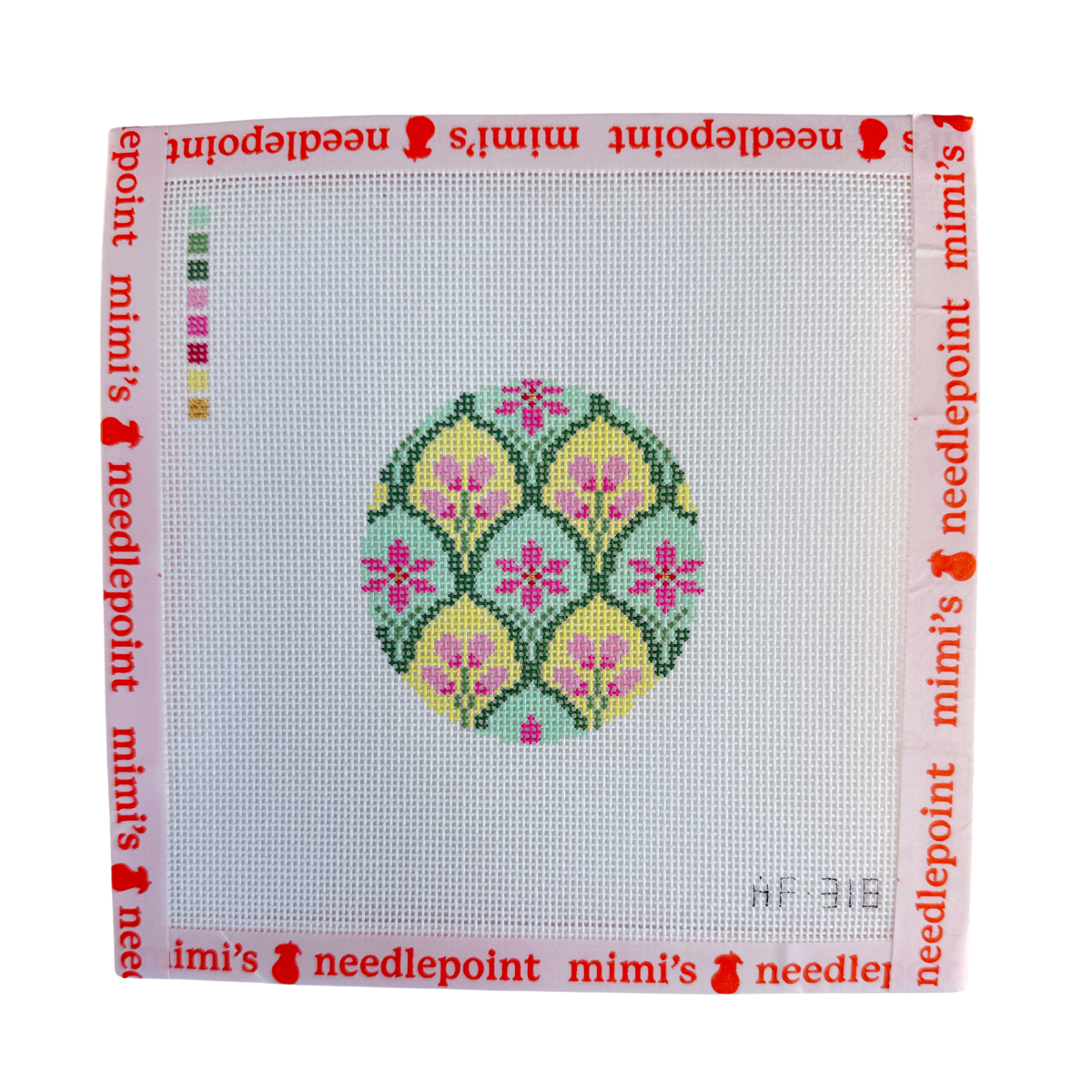 Alpine Flower 3" Round (18 mesh)
