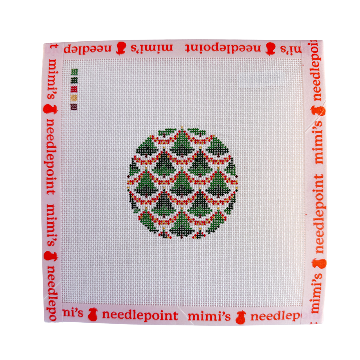 Bargello Christmas Tree Ornament