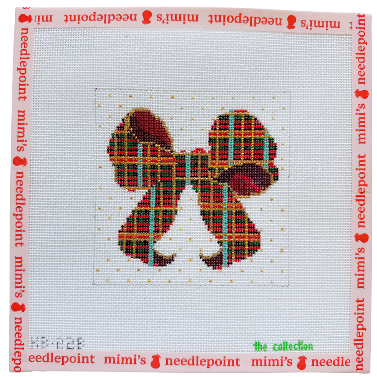 Plaid Bow 5x5