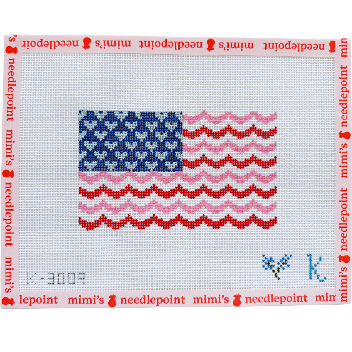 Flag with Heart