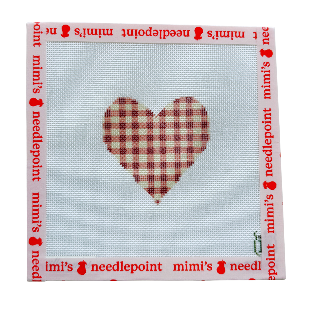 Gingham Heart