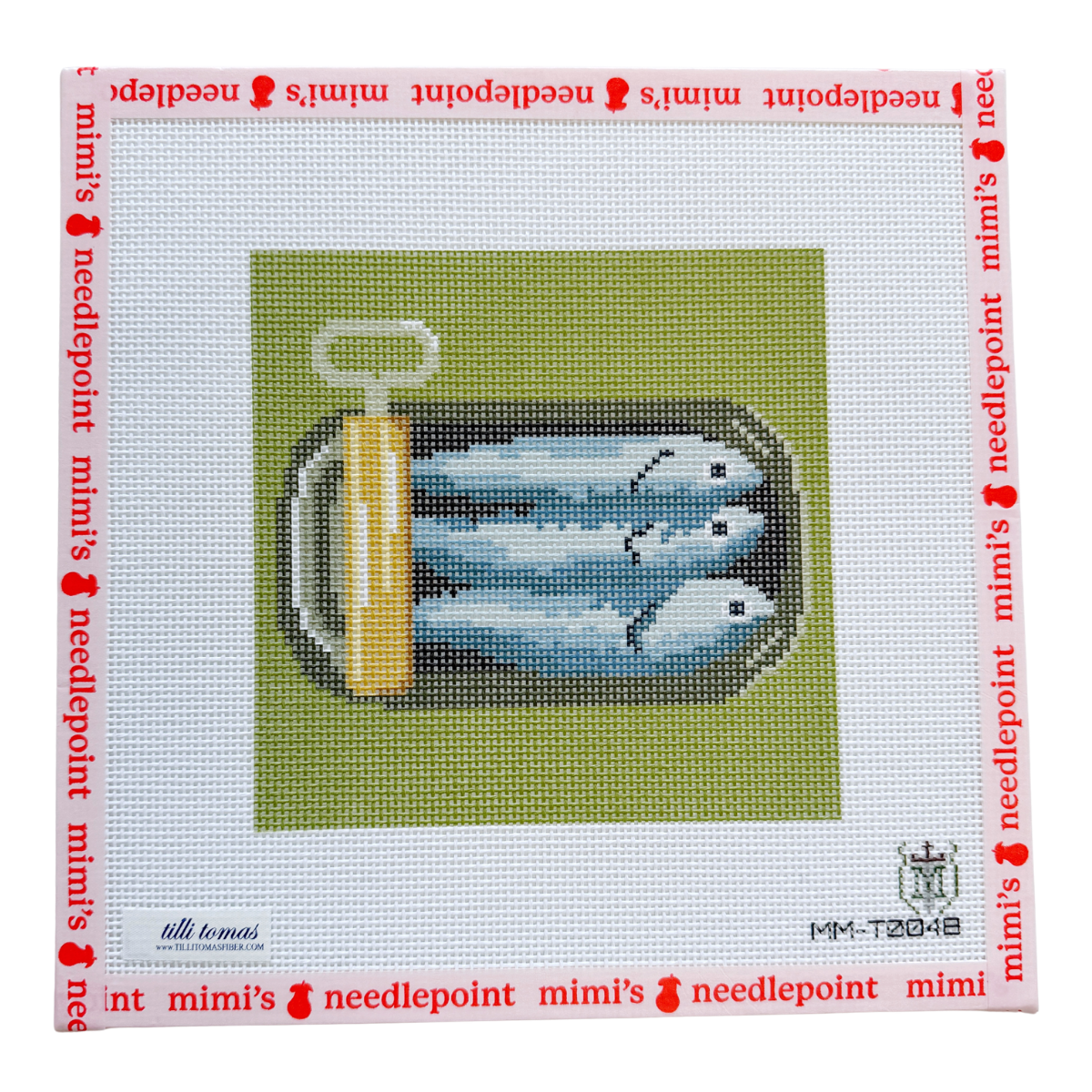 Sardines Green Background