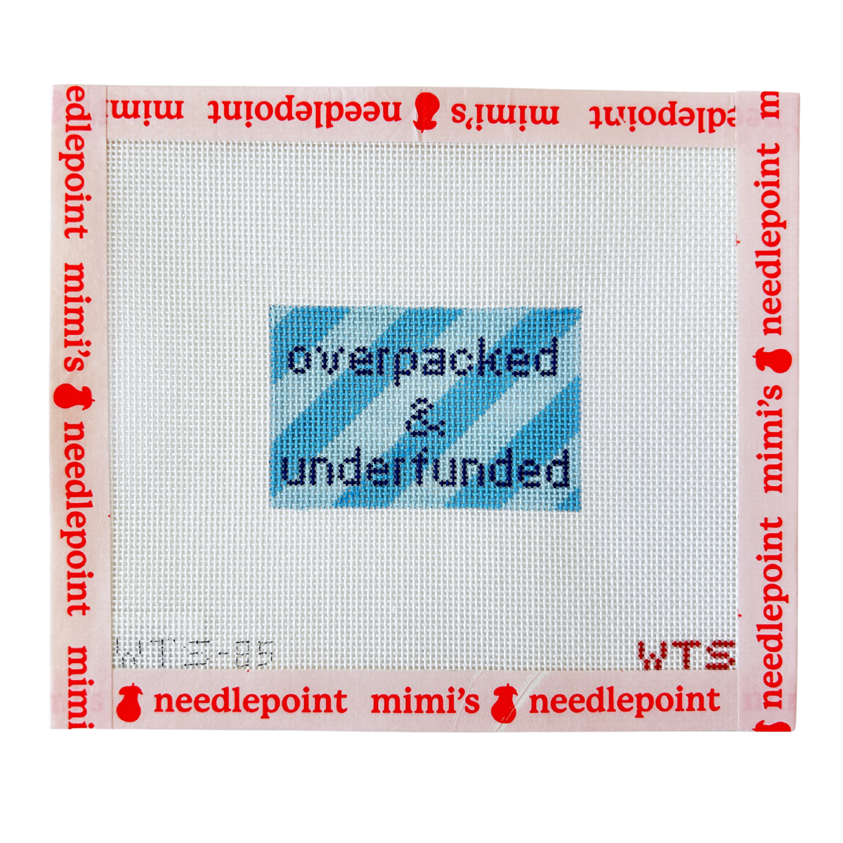 Overpacked and Underfunded Luggage Tag