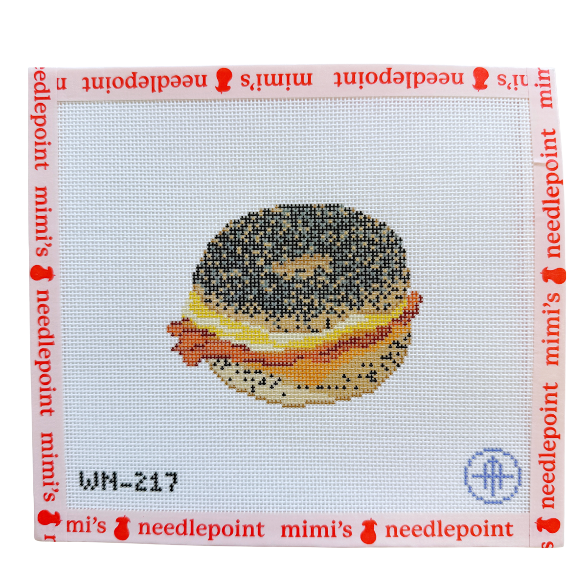 Bacon, Egg, and Cheese on a Poppy Bagel
