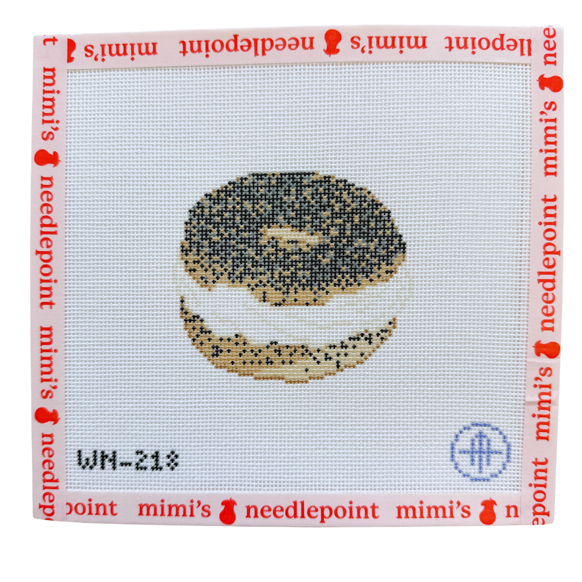 Cream Cheese on a Poppy Bagel