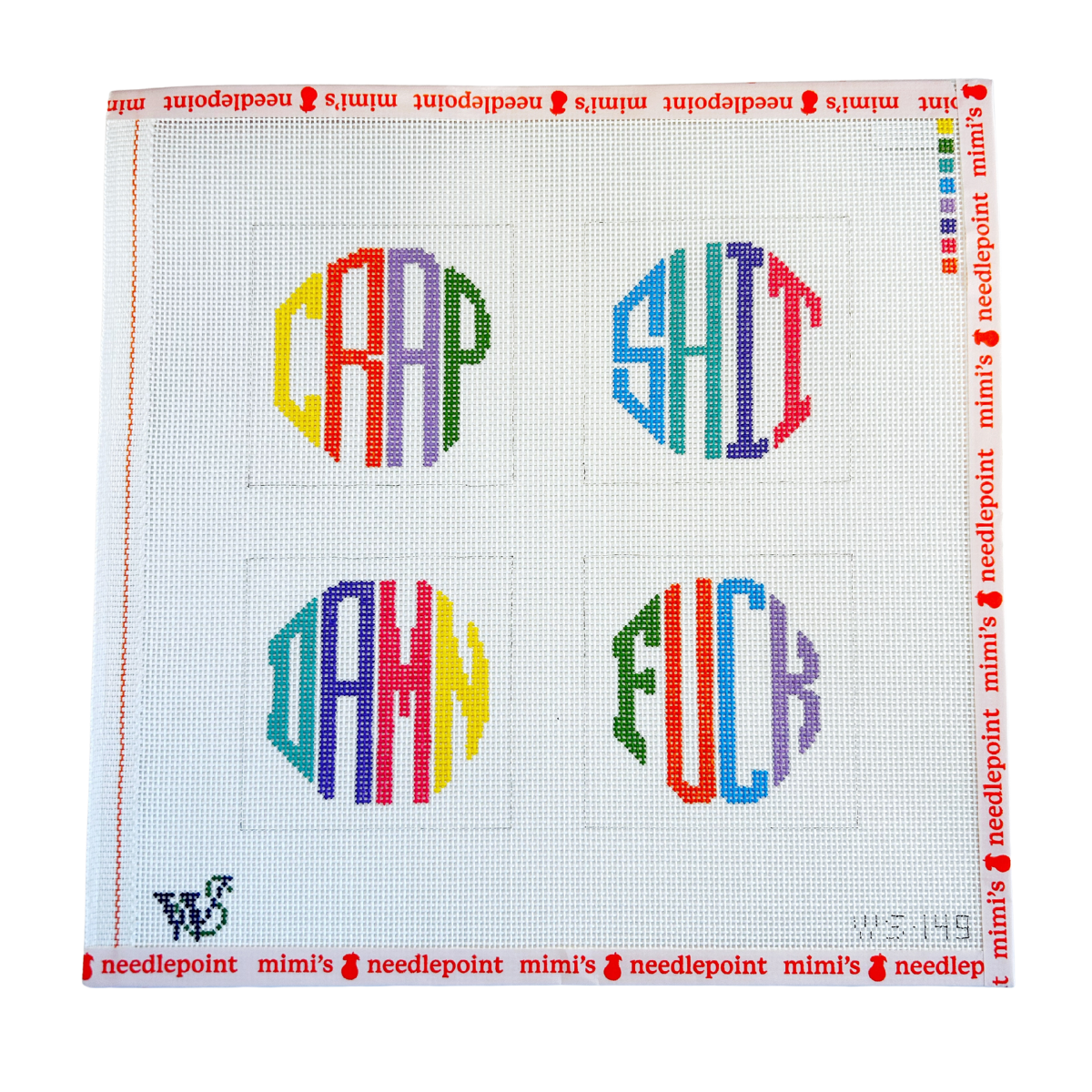 Multi Color Dirty Coasters