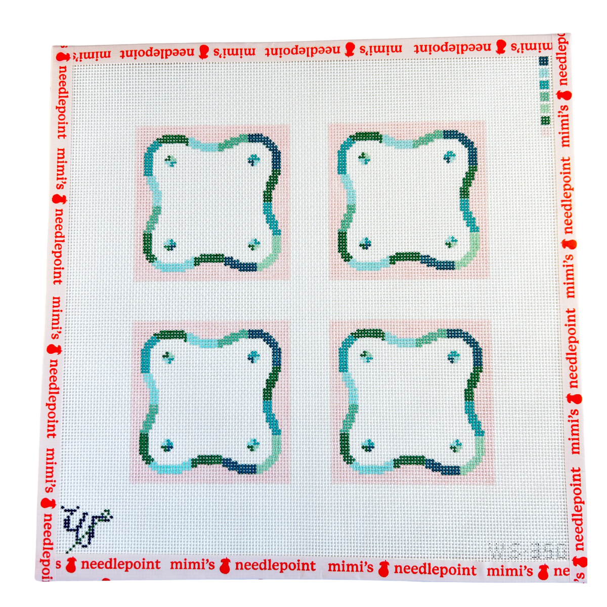 Palm Beach Squiggle Coasters