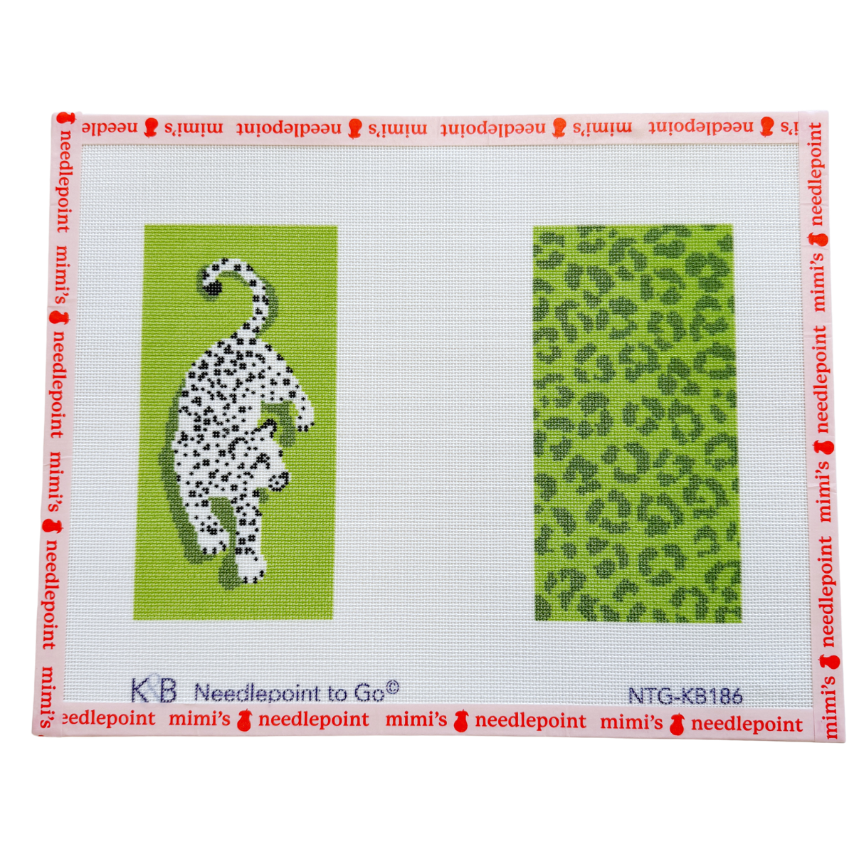 Leopard Eyeglass Case - Green