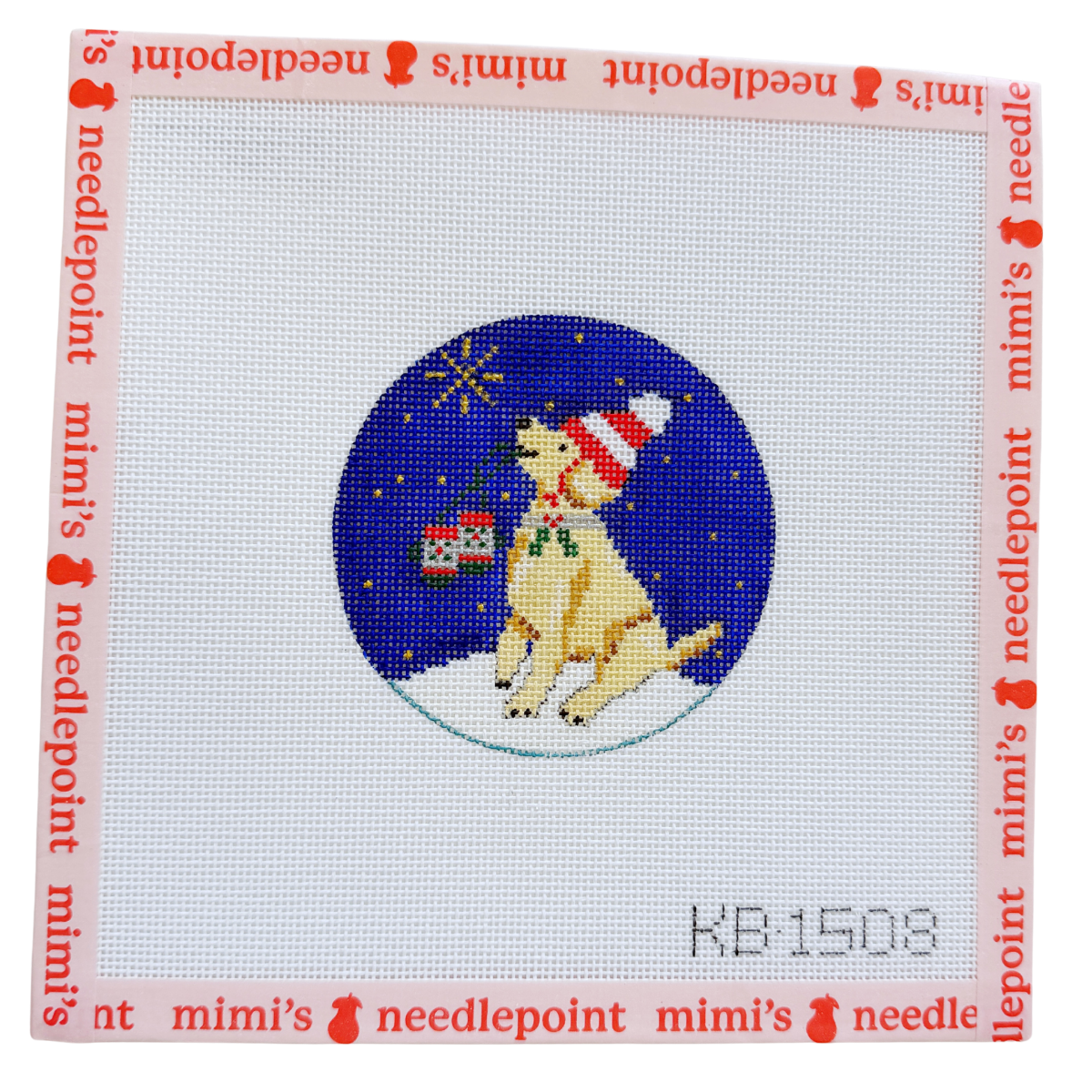 Midnight Labrador Round