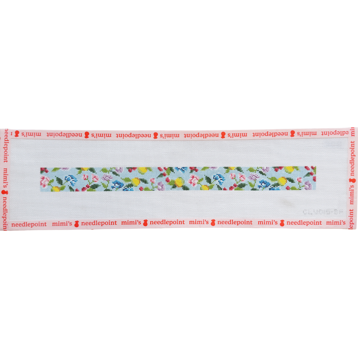 Blue Floral Dog Collar