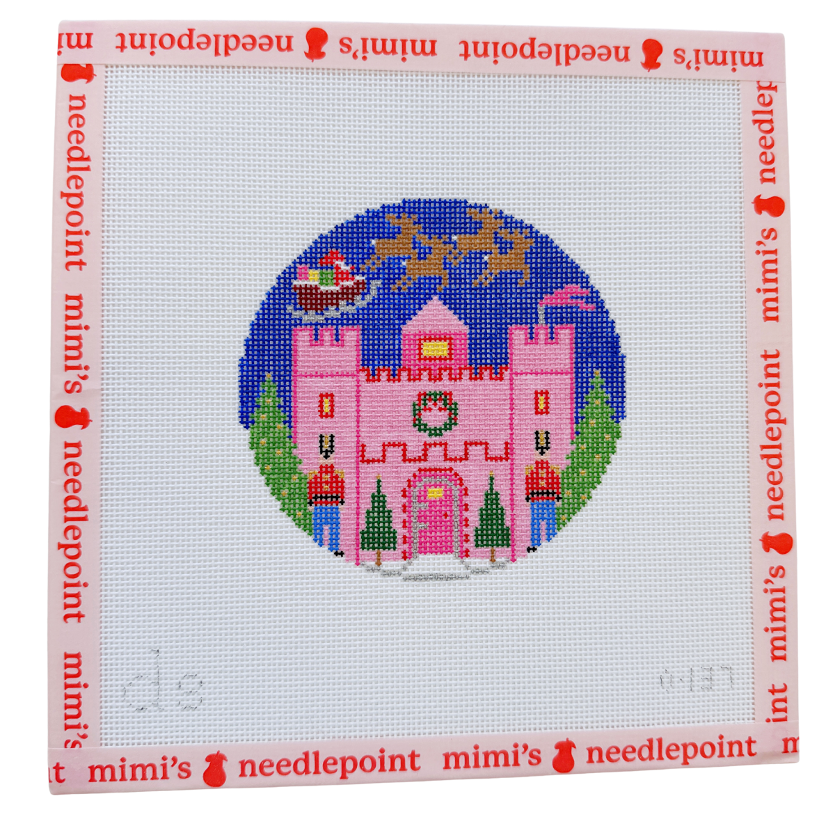 Pink Castle Ornament