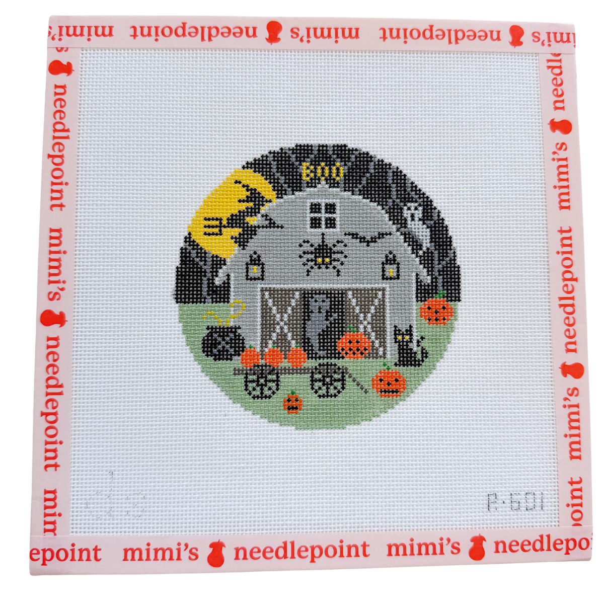 Halloween Barn Round